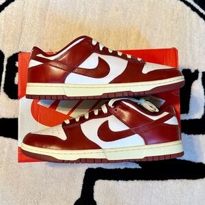 Nike Dunk Low PRM Vintage Team Red Size 11 🚨FINAL DROP🚨